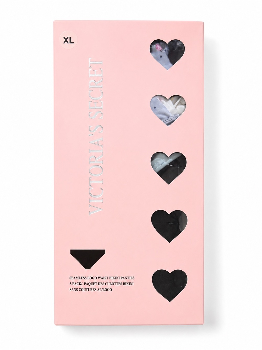 Victoria's Secret Pink Pack Seamless Bikini Panties (Assorted Colors) - Picture 1 of 2